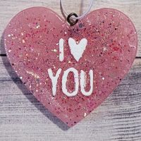 Conversation Heart Car Freshie