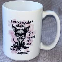 Coffee Mug-Sarcastic Cat
