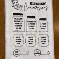 Kitchen Conversions Tea Towel