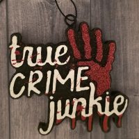 True Crime Junkie Car Freshie
