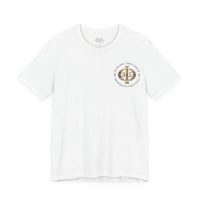 Beta Sigma Phi Floral Crest Tee | Greek Letters Chest Design