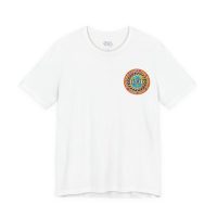 Sisters Light The World Tee | Greek letters chest design